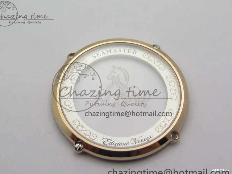 1219 Seamaster Edizione Venezia RG Best Edition White Dial On Leather Strap A Timeless 8127